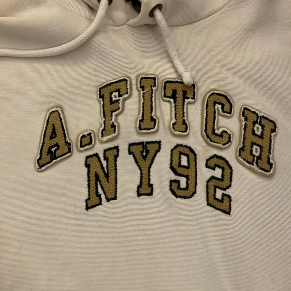 Men's White Hoodie - Picture 2 of 3